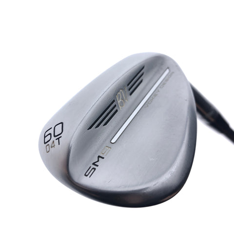 Used Titleist SM9 Tour Chrome Lob Wedge / 60.0 Degrees / Wedge Flex