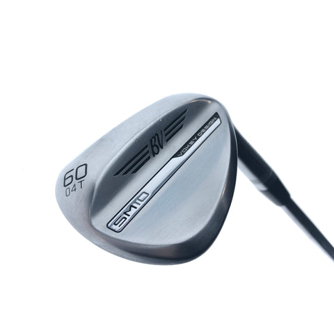 Used Titleist Vokey SM10 Tour Chrome Lob Wedge / 60.0 Degrees / Wedge Flex