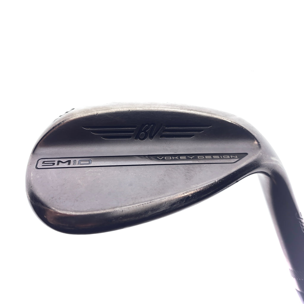 Used Titleist Vokey SM10 Nickel Lob Wedge / 58.0 Degrees / Stiff Flex