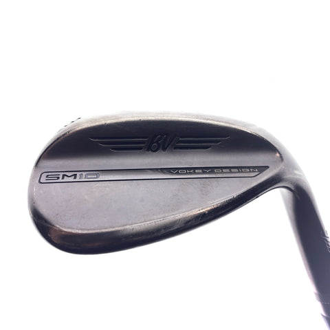 Used Titleist Vokey SM10 Nickel Lob Wedge / 58.0 Degrees / Stiff Flex