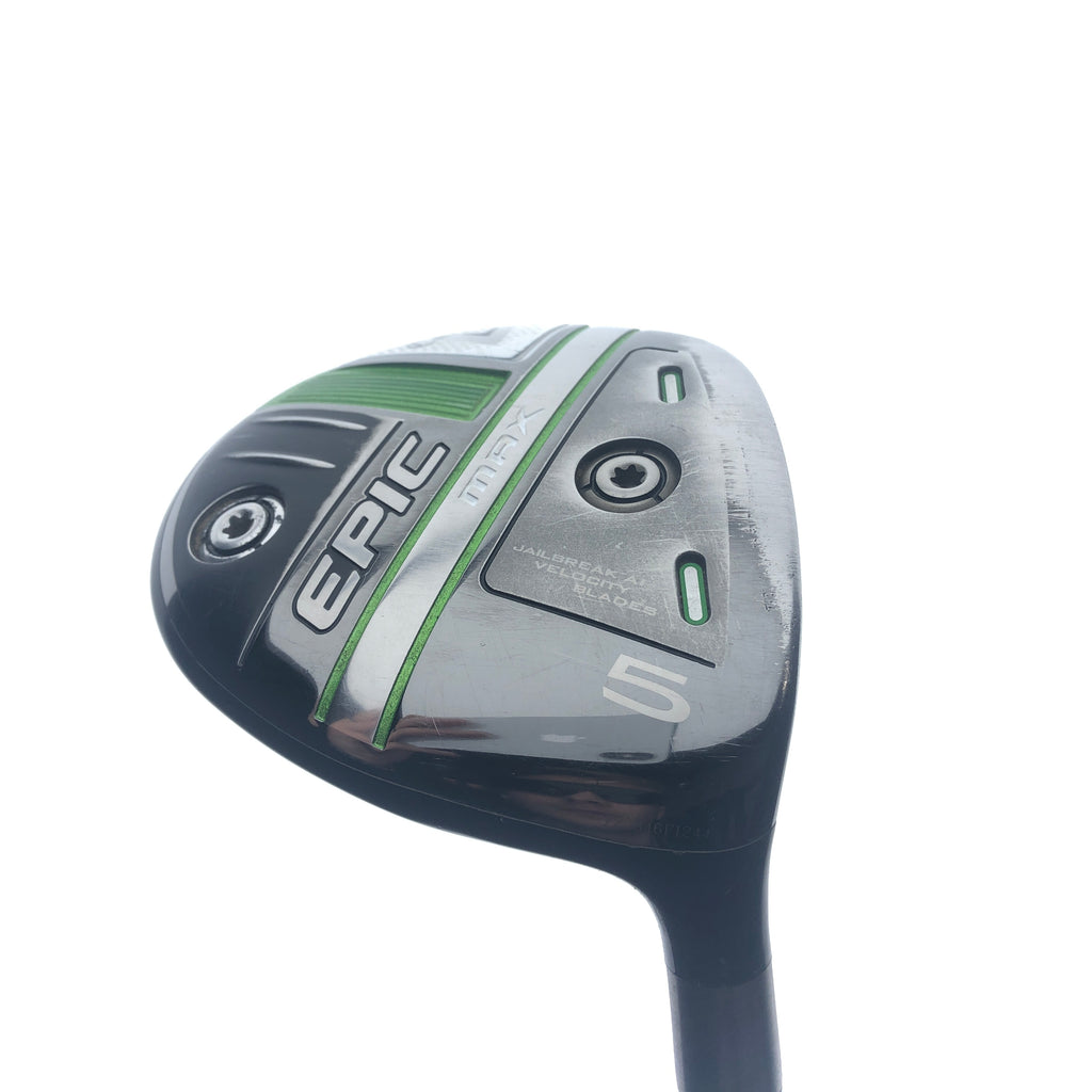 Used Callaway Epic Max 5 Fairway Wood / 18.0 Degrees / A Flex
