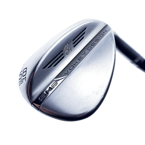 Used Titleist Vokey SM8 Tour Chrome Lob Wedge / 58.0 Degrees / Wedge Flex