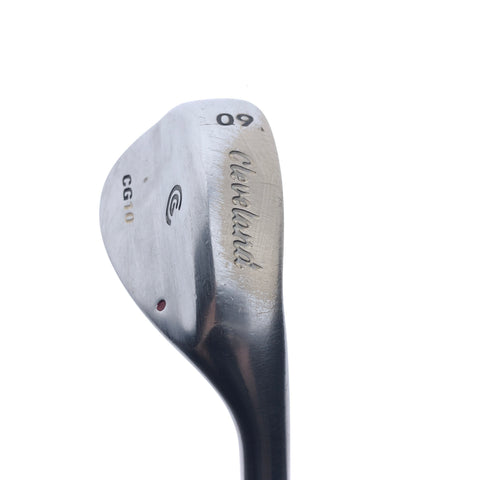 Used Cleveland CG10 Lob Wedge / 60.0 Degrees / Wedge Flex