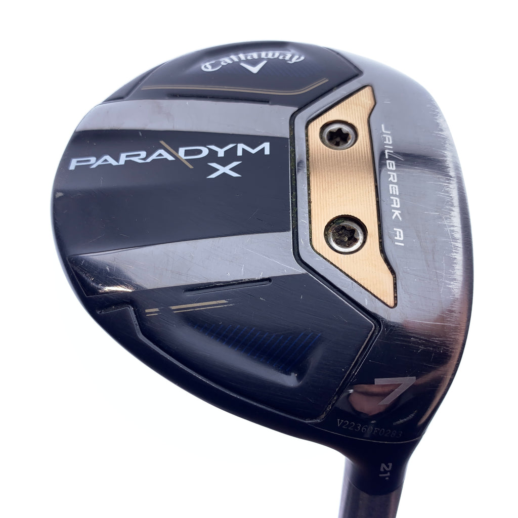 Used Callaway Paradym X 7 Fairway Wood / 21.0 Degrees / A Flex