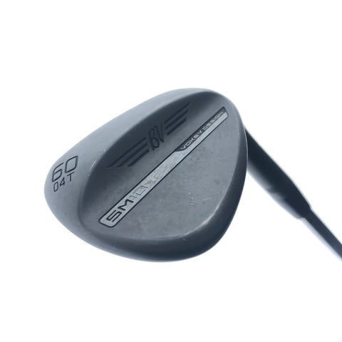 Used Titleist Vokey SM10 Jet Black Lob Wedge / 60.0 Degrees / Wedge Flex