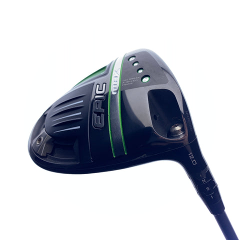 Used Callaway Epic Max Driver / 12.0 Degrees / Regular Flex