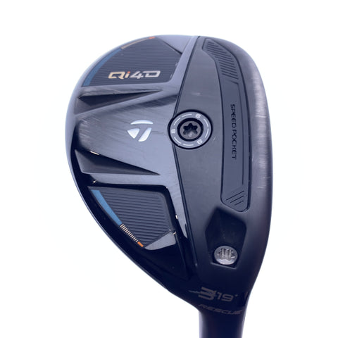 Used TaylorMade Qi4D 3 Hybrid / 19.0 Degrees / Stiff Flex