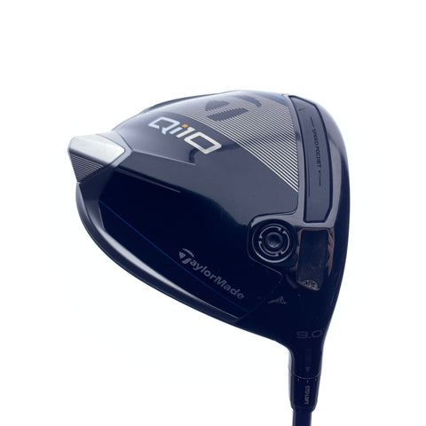 Used TOUR ISSUE TaylorMade Qi10 V2 Dot Driver / 9.0 Degrees / X-Stiff Flex