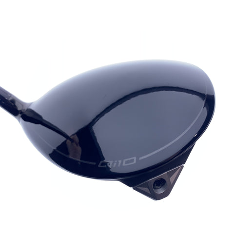 Used TOUR ISSUE TaylorMade Qi10 V2 Dot Driver / 9.0 Degrees / X-Stiff Flex