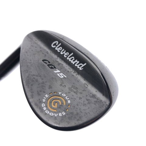 Used Cleveland CG15 Black Pearl Lob Wedge / 60.0 Degrees / Wedge Flex / Left-Ha