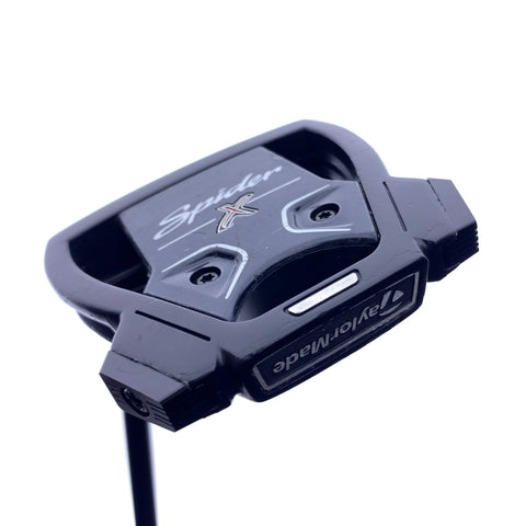 Used TaylorMade Spider X Hydro Blast Putter / 34.0 Inches / Left-Handed