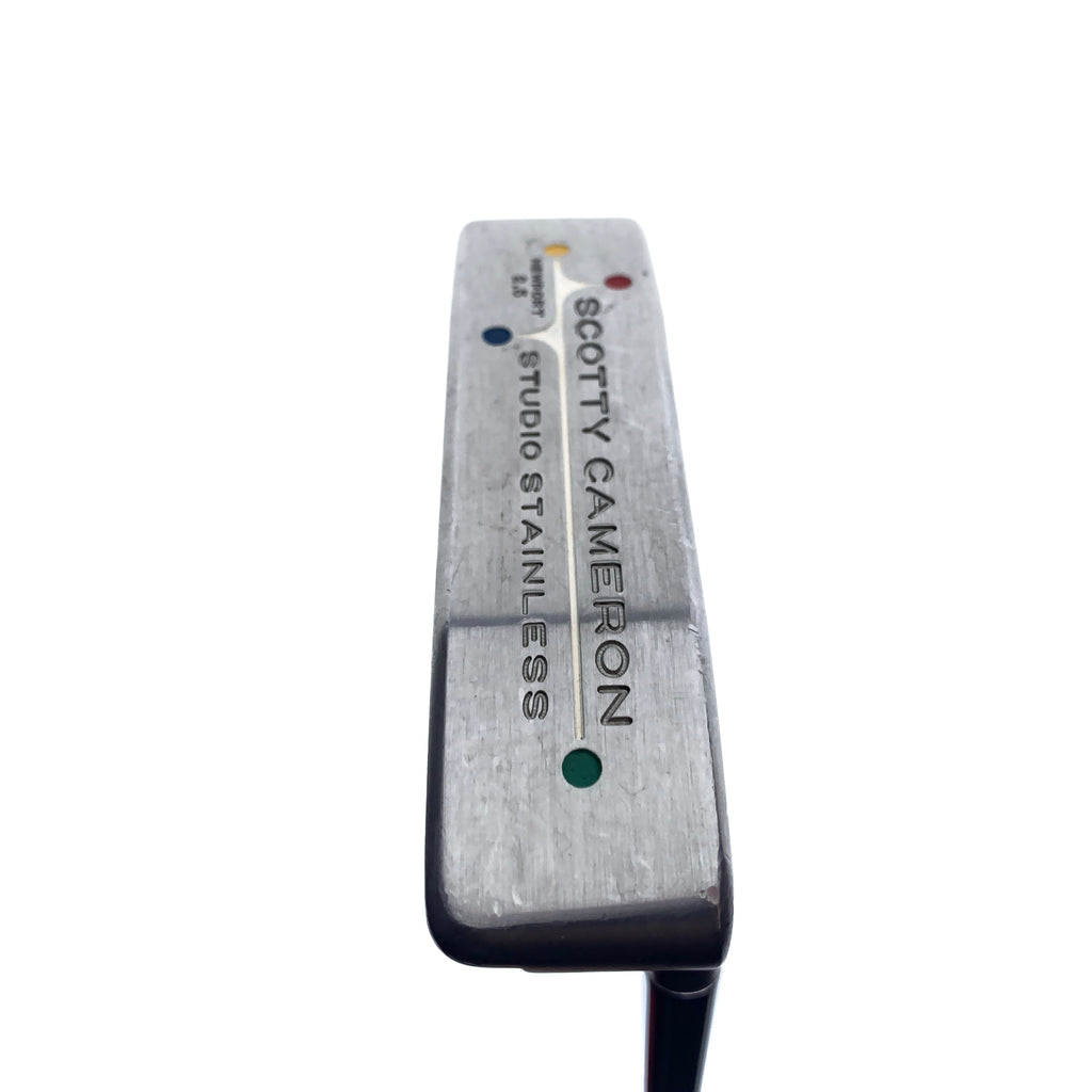 Used Scotty Cameron Studio Stainless Newport 2.5 Putter / 35.5 Inches