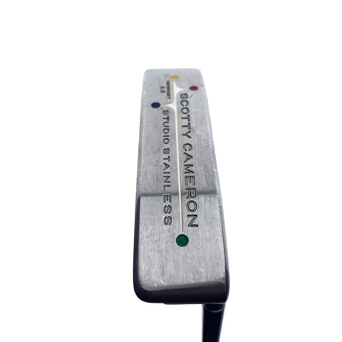 Used Scotty Cameron Studio Stainless Newport 2.5 Putter / 35.5 Inches
