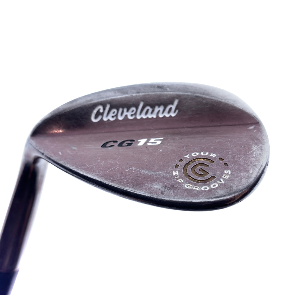 Used Cleveland CG15 Oil Can Lob Wedge / 60.0 Degrees / Wedge Flex/Left-Handed