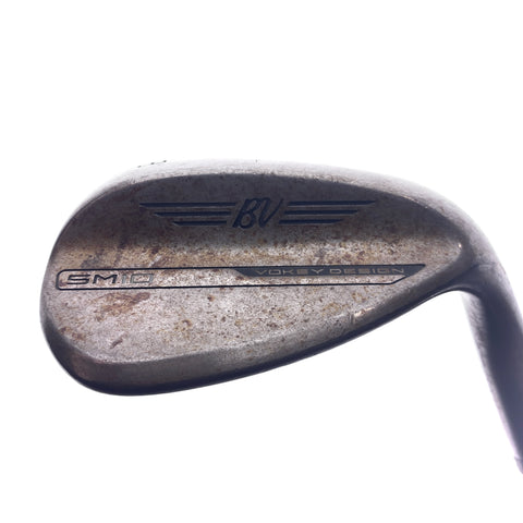 Used Titleist Vokey SM10 Raw Lob Wedge / 58.0 Degrees / Stiff Flex