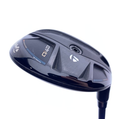 Used TaylorMade Qi4D 4 Hybrid / 22.0 Degrees / Stiff Flex