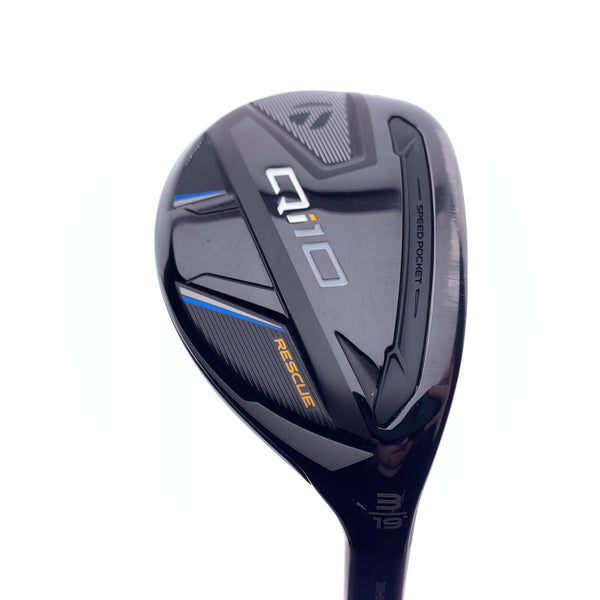 Used TaylorMade Qi10 3 Hybrid / 19 Degrees / Regular Flex