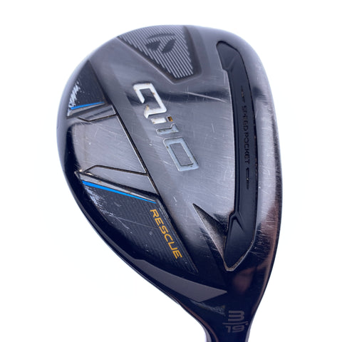 Used TaylorMade Qi10 3 Hybrid / 19.0 Degrees / Stiff Flex