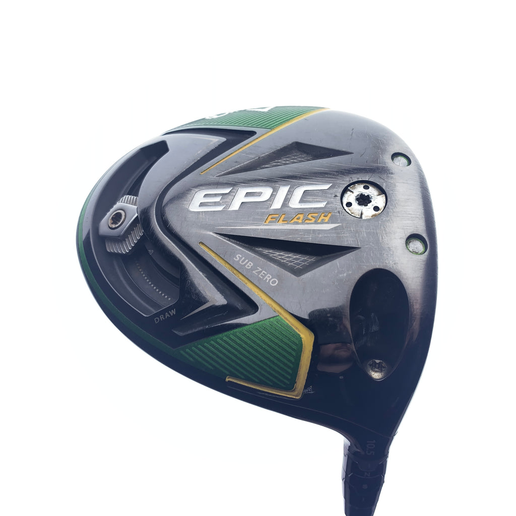 Used Callaway EPIC Flash Sub Zero Driver / 10.5 Degrees / X-Stiff Flex