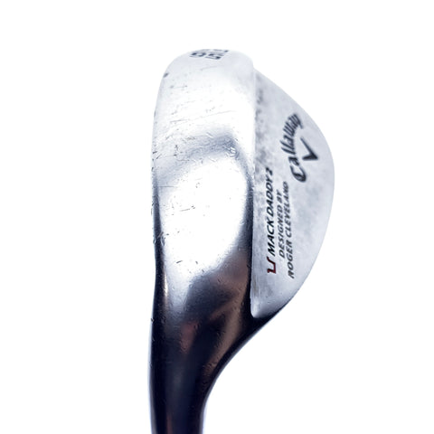 Used Callaway Mack Daddy 2 Chrome Sand Wedge/56.0 Degrees/Stiff Flex/Left-Hand