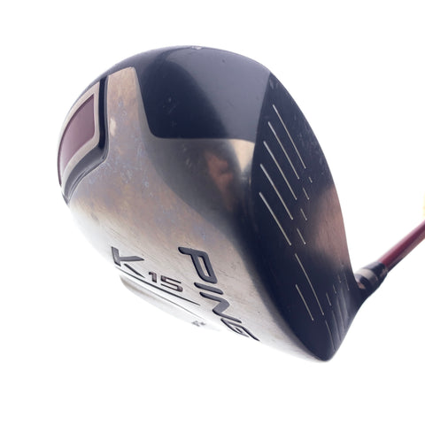 Used Ping K15 Driver / 9.5 Degrees / Stiff Flex