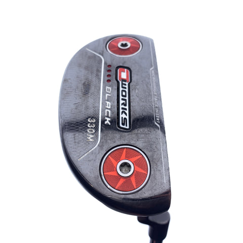 Used Odyssey O-Works Black 330M Putter / 34.0 Inches