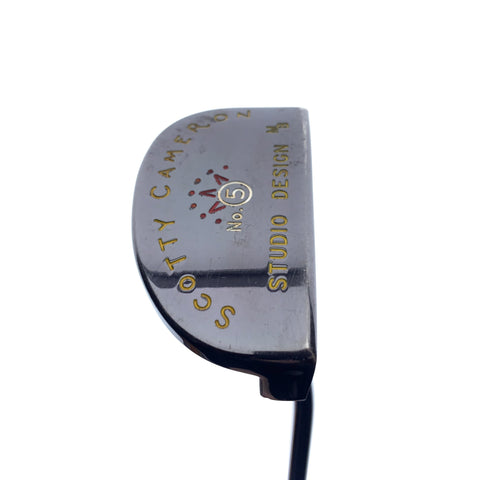 Used Scotty Cameron Studio Design 5 Putter / 35.0 Inches