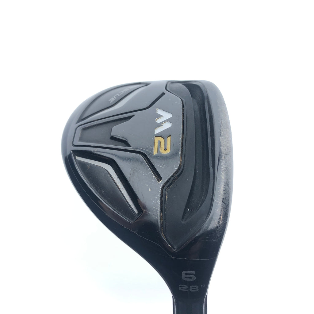 Used TaylorMade M2 2016 6 Hybrid / 28.0 Degrees / Ladies Flex