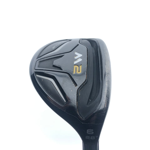 Used TaylorMade M2 2016 6 Hybrid / 28.0 Degrees / Ladies Flex