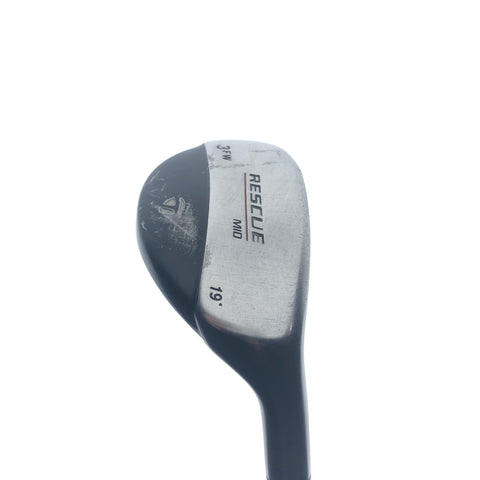 Used TaylorMade Rescue Mid TP 3 Hybrid / 19.0 Degrees / Stiff Flex