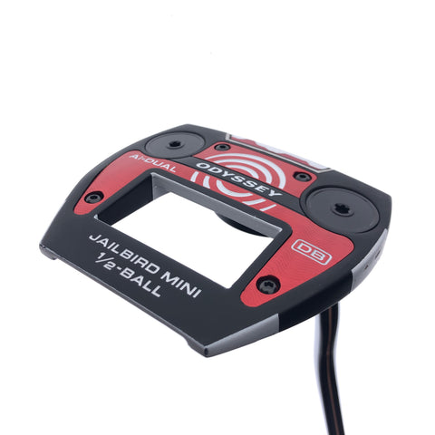 Used Odyssey Ai-Dual Jailbird Mini 1/2 Ball Putter / 34.00 Inches