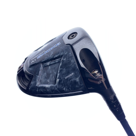 Used Callaway Paradym Ai Smoke MAX Driver / 9.0 Degrees / Regular Flex