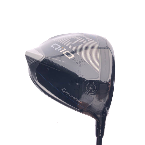 NEW TOUR ISSUE TaylorMade Qi10 V2 Dot Driver / 8.0 Degrees / Stiff Flex