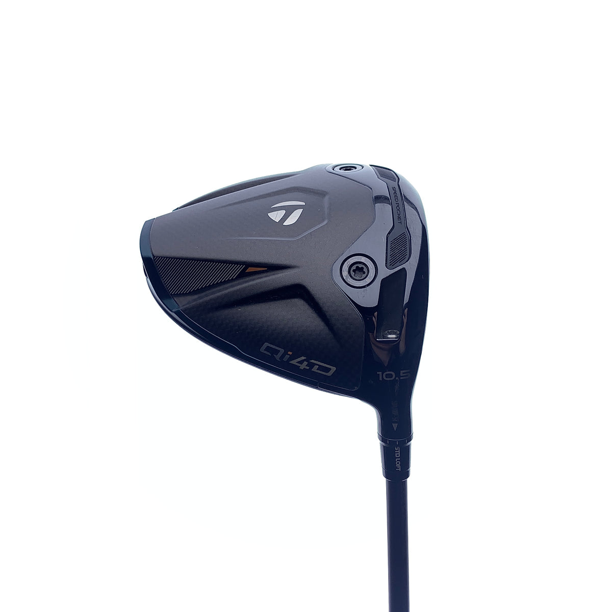 Used TaylorMade Qi4D Driver/TPT Pure Power Driver 16/Hi/10.5 Degrees/Stiff Flex - Replay Golf 
