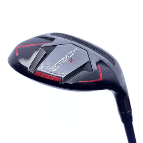 Used TaylorMade Stealth 2 4 Hybrid / 22.0 Degrees / Regular Flex
