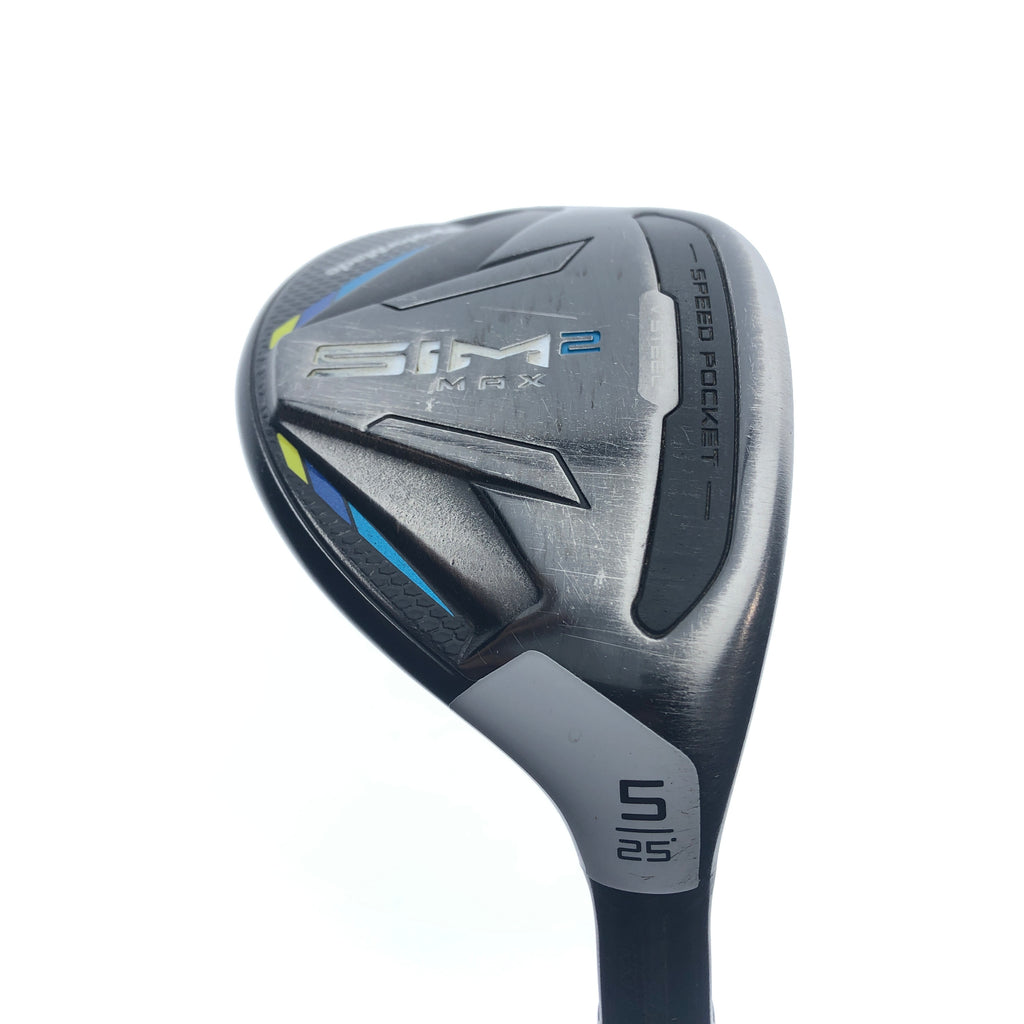 Used TaylorMade Sim2 Max Rescue 5 Hybrid / 25.0 Degrees / Regular Flex