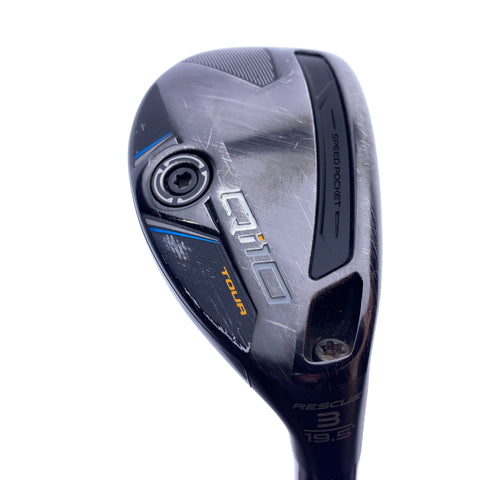 Used TaylorMade Qi10 Tour 3 Hybrid / 19.5 Degrees / Stiff Flex