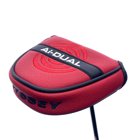 Used Odyssey Ai-Dual Jailbird Mini 1/2 Ball Putter / 34.0 Inches