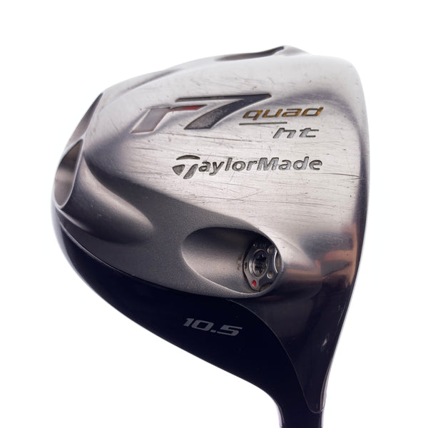 Used TaylorMade R7 Quad HT Driver / 10.5 Degrees / Regular Flex