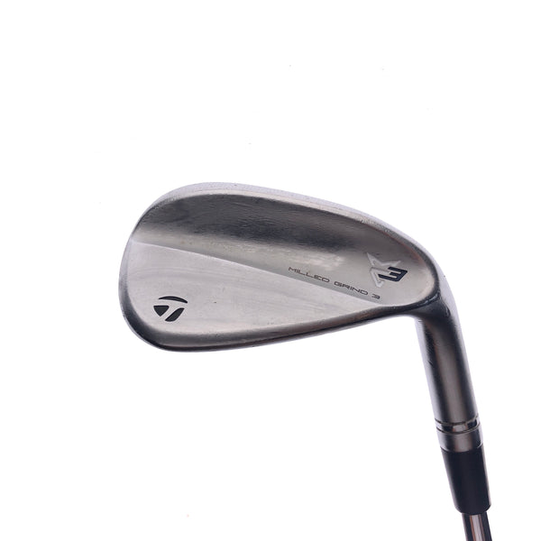 Used TaylorMade Milled Grind 3 Gap Wedge / 50.0 Degrees / Stiff Flex
