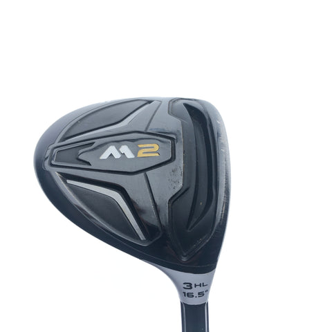 Used TaylorMade M2 2016 3  HL Fairway Wood / 16.5 Degrees / A Flex