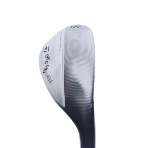 Used TaylorMade MG5 Chrome Lob Wedge / 60.0 Degrees / Stiff Flex