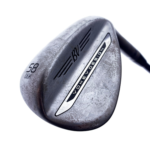 Used Titleist SM11 Raw Lob Wedge / 58.0 Degrees / Regular Flex