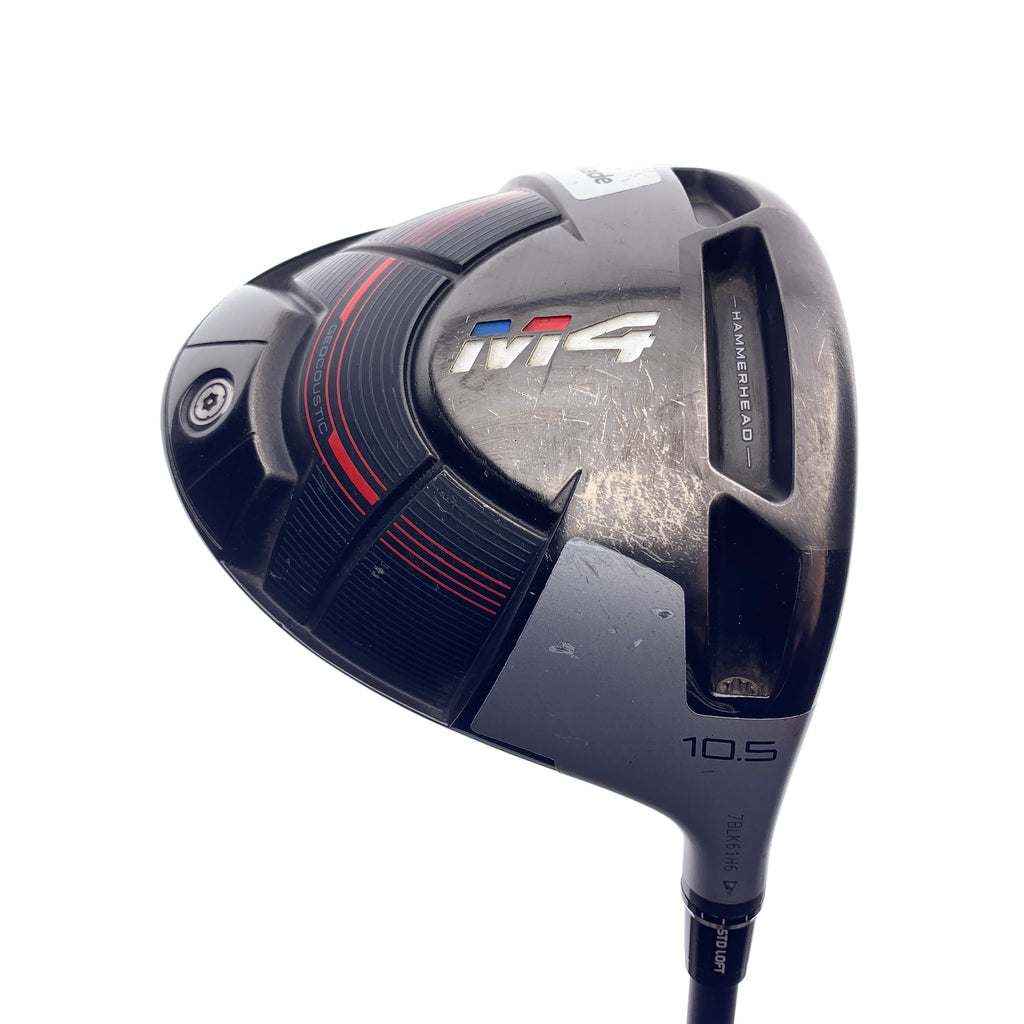 Used TaylorMade M4 Driver / 10.5 Degrees / Regular Flex