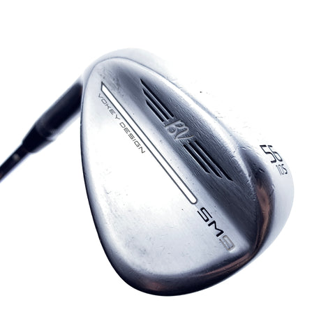 Used Titleist SM9 Tour Chrome Sand Wedge / 56.0 Degrees / Wedge Flex /Left-Hand