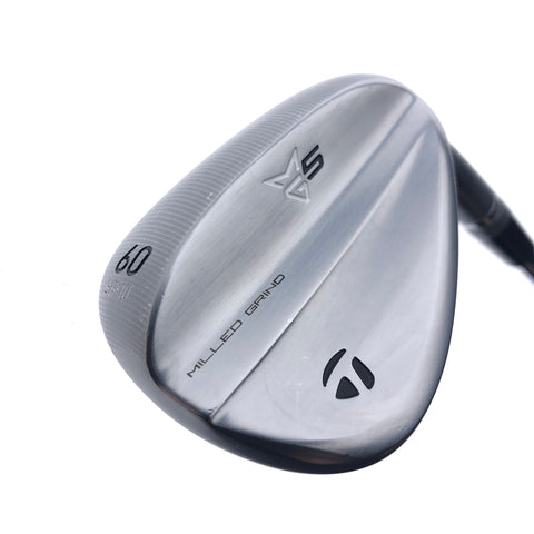 Used TaylorMade Milled Grind 5 Lob Wedge / 60.0 Degrees / Stiff Flex