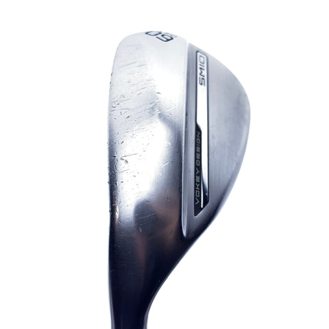 Used Titleist Vokey SM10 Tour Chrome Lob Wedge / 60.0 Degrees/Stiff Flex/Left-H
