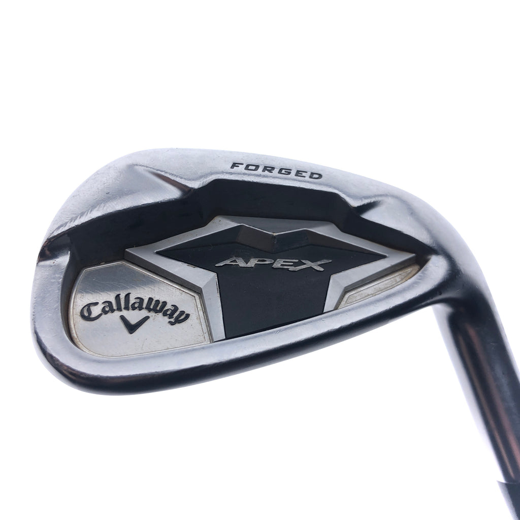 Used Callaway Apex Forged 19 PW Iron / 43.0 Degrees / Stiff Flex