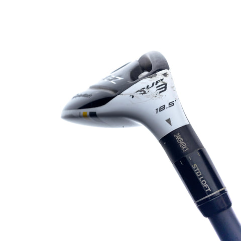 Used TaylorMade RBZ Stage 2 Tour 3 Hybrid / 18.5 Degrees / X-Stiff Flex