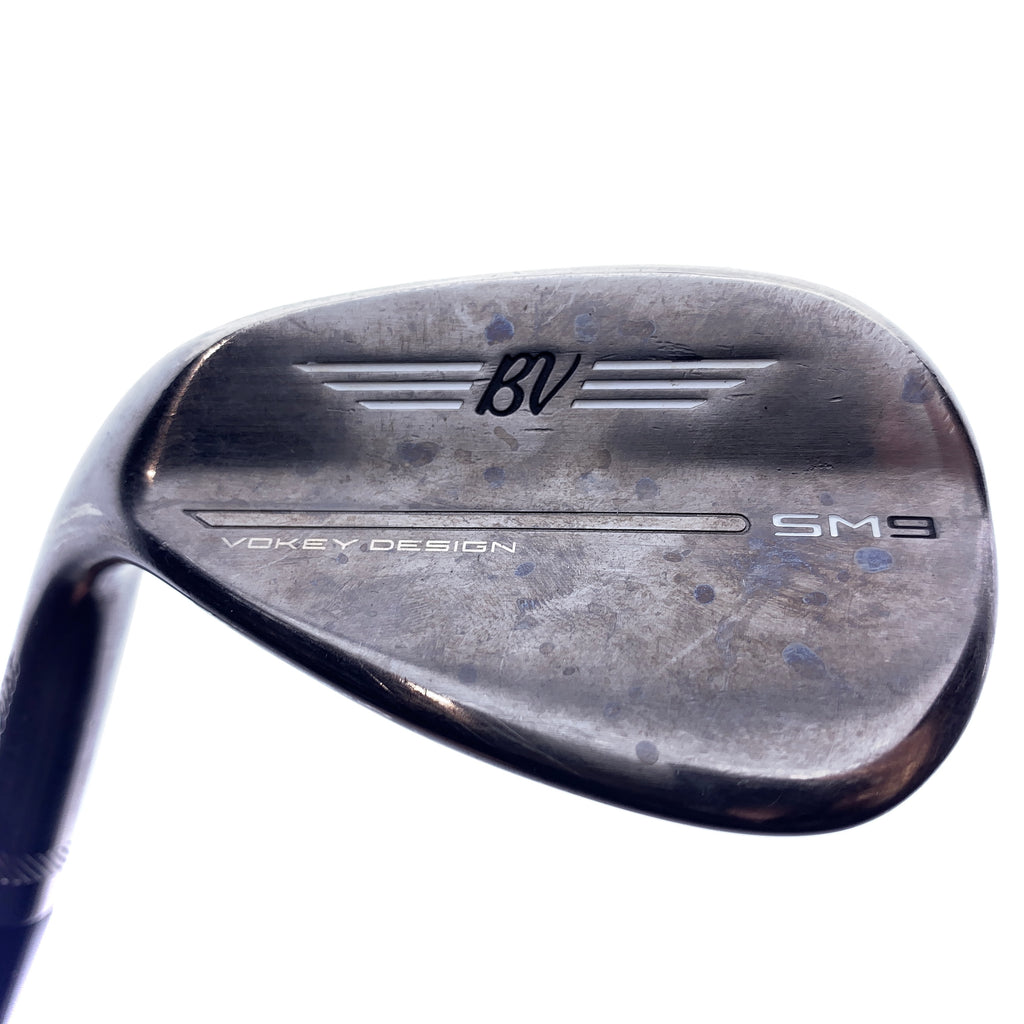 Used Titleist SM9 Brushed Steel Sand Wedge / 54.0 Degrees / Wedge Flex / Left-H